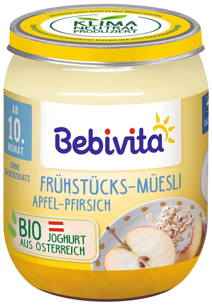 Frühstücks-Müsli Himbeere in Apfel, 6Er Pack (6 X 160 G)