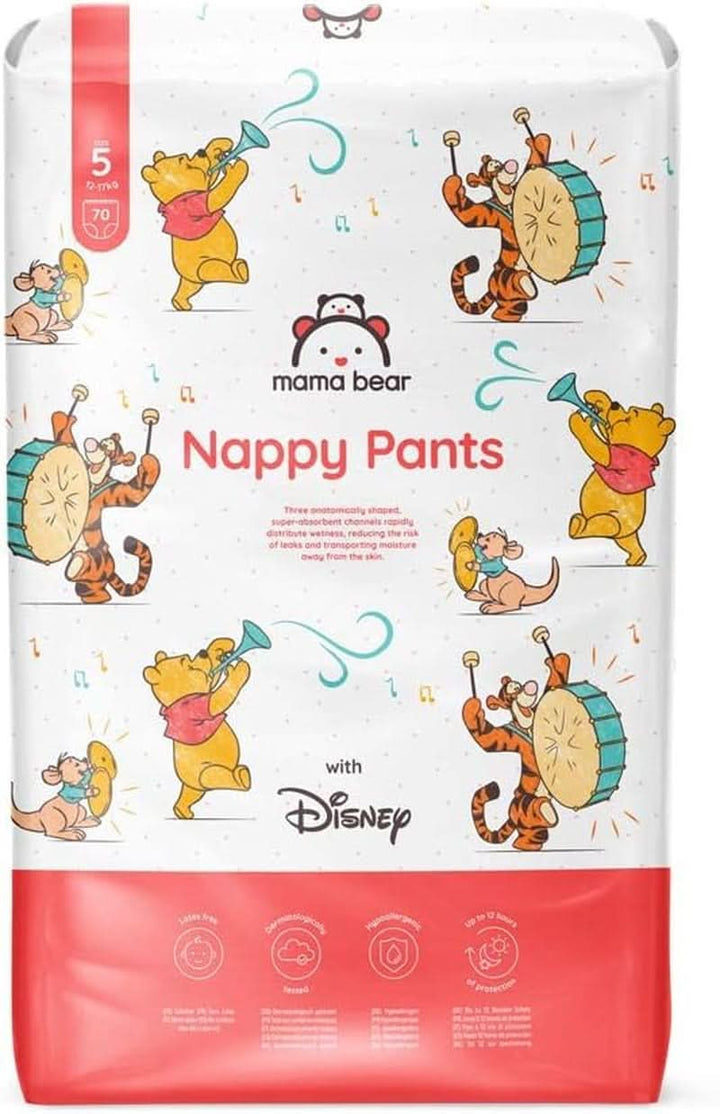 Scutece Mama Bear Disney, mărimea 5 (12-17 kg), alb, 70 bucăți