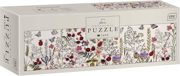 Flowers No. 1 - puzzle panoramic de 1000 de piese pentru adulți