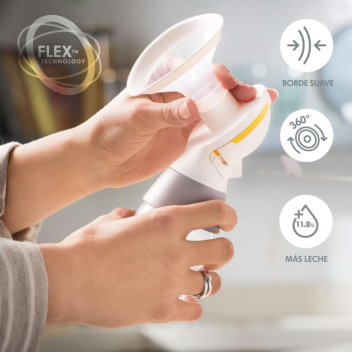 Medela Solo Elektrische Milchpumpe, Spürbar Leiser, Wiederaufladbar Über USB, Mit Personalfit Flex Trichter Und 2-Phasen-Extraktionstechnologie: Medela