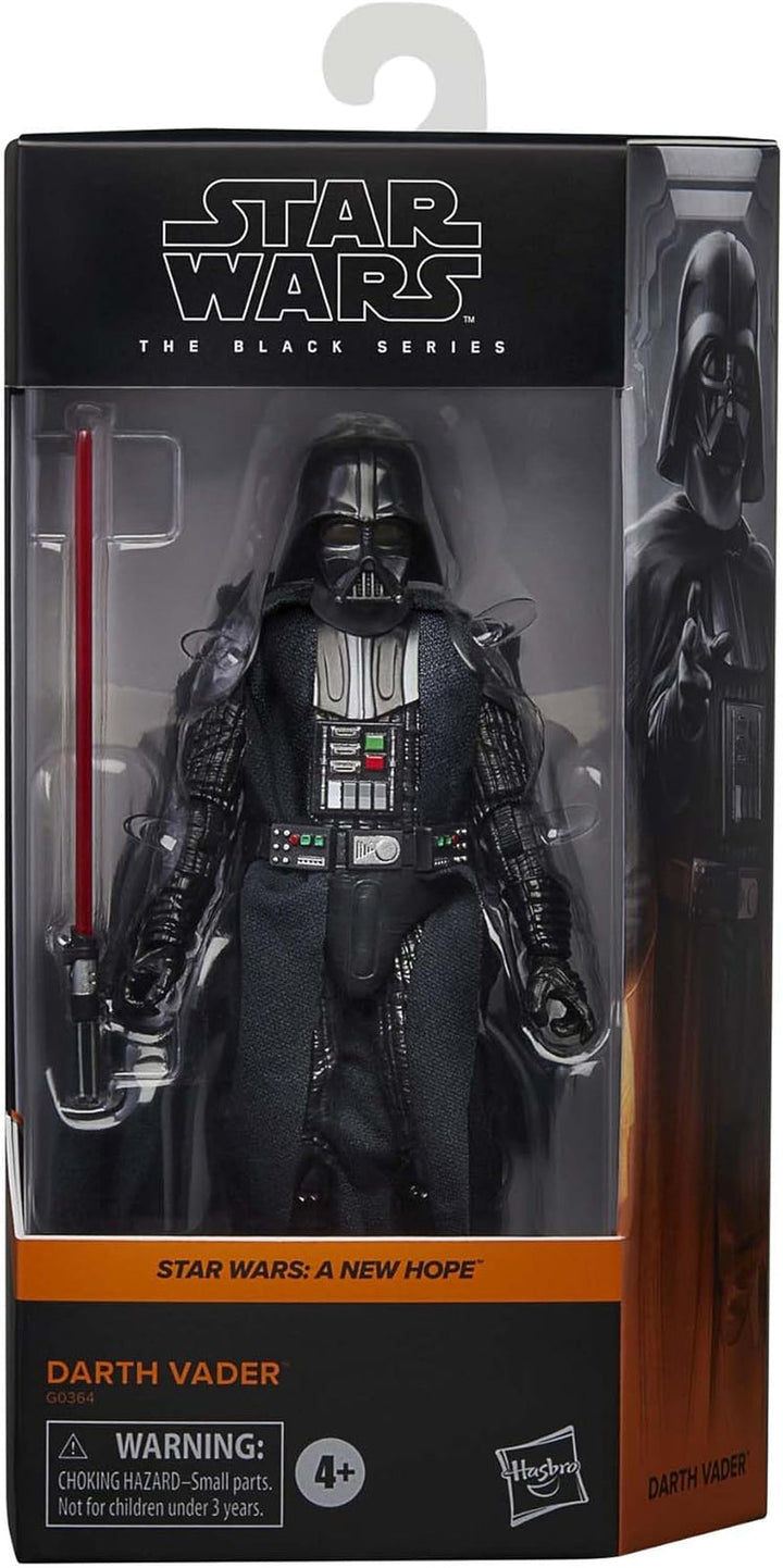 Star Wars Seria Neagră Darth Vader, Figura de acțiune (15 cm) Pentru a colecta cu Star Wars: O nouă speranță