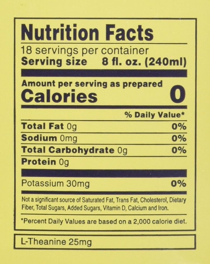 , Whispering Wildflowers Herbal Tea (Caffeine Free), 18 Count Tea USA Naty Shop