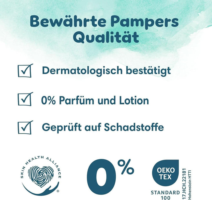 Pampers Baby Windeln Größe 5 (11-16Kg) Harmonie, SPARPACKUNG Mit Doppelter Monatsbox, Sanfter Hautschutz Und Pflanzenbasierte Inhaltsstoffe, 304 Stück