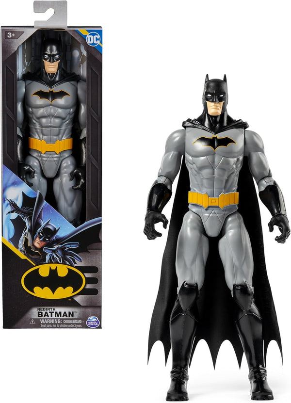 Batman S1 figurină de acțiune, 30 cm înălțime, Complet mobilă Pentru aventuri captivante și cascadorii pline de acțiune, Jucărie pentru copii cu vârsta de 4 ani și peste, Design original de benzi desenate