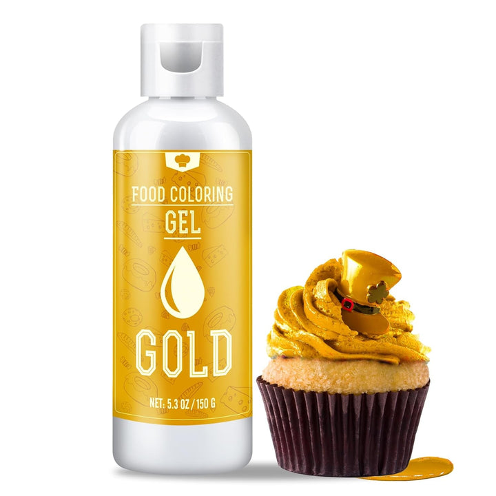 Lebensmittelfarbe Gel - 150G Konzentrierte Gel Lebensmittel Farben Zum Backen, Kuchen Dekorieren, Kekse Und Macaron - Zuckerfrei Food Coloring Für Getränken, Osterei, DIY Seifen Und Basteln (Weiß)
