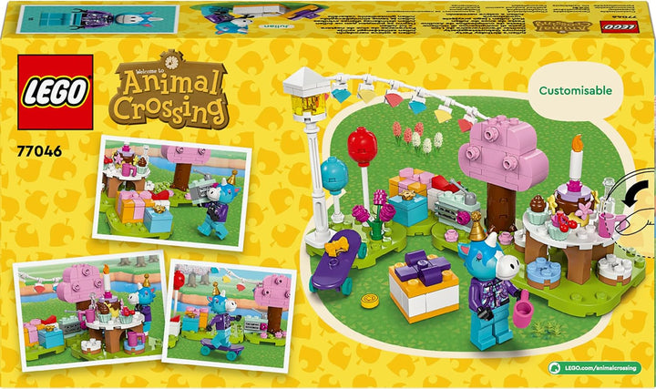 LEGO Animal Crossing Jimmy's Birthday Party, jucărie creativă pentru copii, set de animale cu personajul cal din jocul video, cadou pentru fete și băieți de la 6 ani 77046