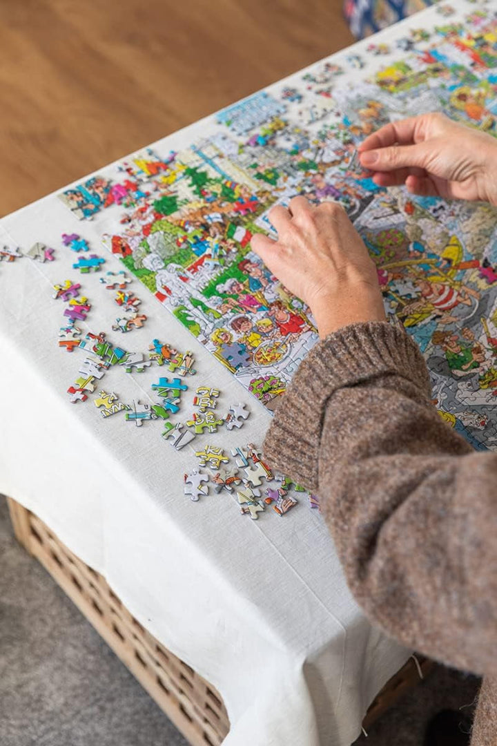 The Storm + The Safari, puzzle jigsaw 1000 piese adulți X 2
