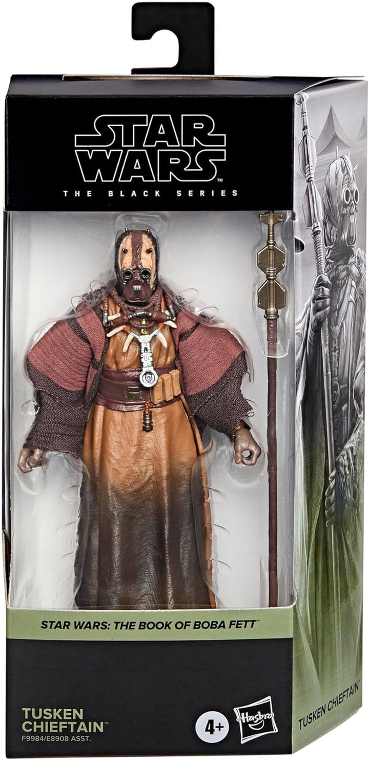 Star Wars Seria Neagră Tusken Chieftain, 15 Cm Tall Action Figure Star Wars: The Book of Boba Fett