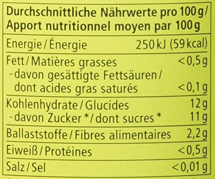 Piure de mere bio cu pere, 360 grame