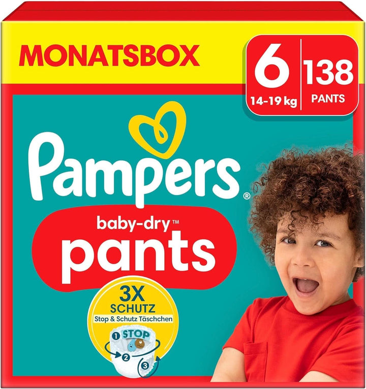 Pampers Windeln Pants Größe 5 Baby-Dry, 160 Windeln, 12Kg-17Kg, 360° Fit Hilft, Auslaufen Zu Verhindern