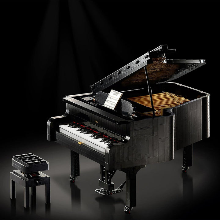 LEGO Ideas Concert Grand Piano (21323); Set de construcție; Propriul dvs. pian de concert; Proiect de modelare excelent pentru pianistul talentat, muzician, iubitor de muzică sau pasionat (3.662 piese)