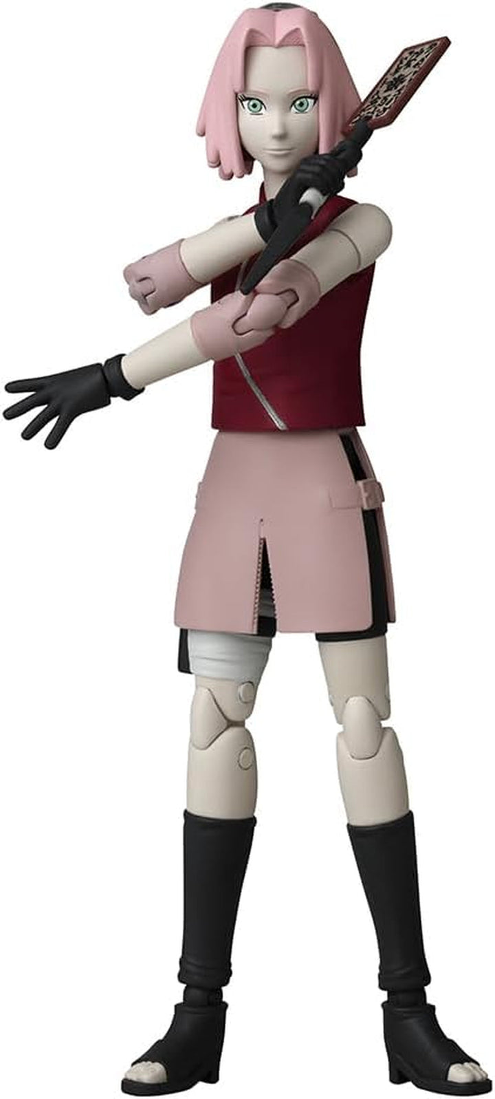 Bandai - Anime Heroes - Naruto Shippuden - Anime Hero Figures 17 Cm - Kakashi Hatake - Licență oficială - Figura articulată Kakashi - 36903