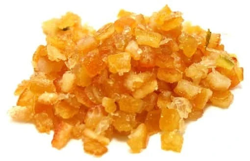 Cubes of candied oranges, 1 kg, bulk