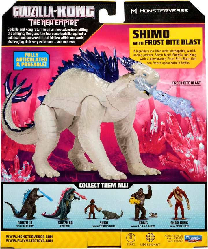 Godzilla X Kong Monsterverse 7.6 Cm Action Figure Basic Series - Shimo cu Frost Bite Blast