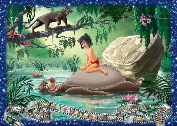 Ravensburger Puzzle 12000318 - Cartea Junglei - 1000 piese Puzzle jigsaw Disney pentru adulți și copii de peste 14 ani