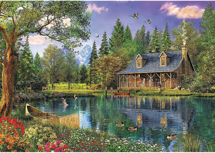 Trefl, 45005 Puzzle, Afternoon idyll, 4000 piese, Calitate premium, Pentru copii cu vârsta de peste 14 ani