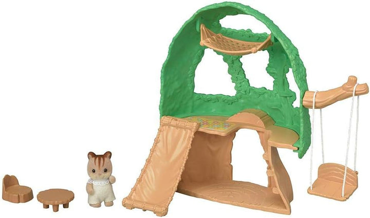 Sylvanian Families 5318 Baby Adventure Tree House - Casa de păpuși Playset