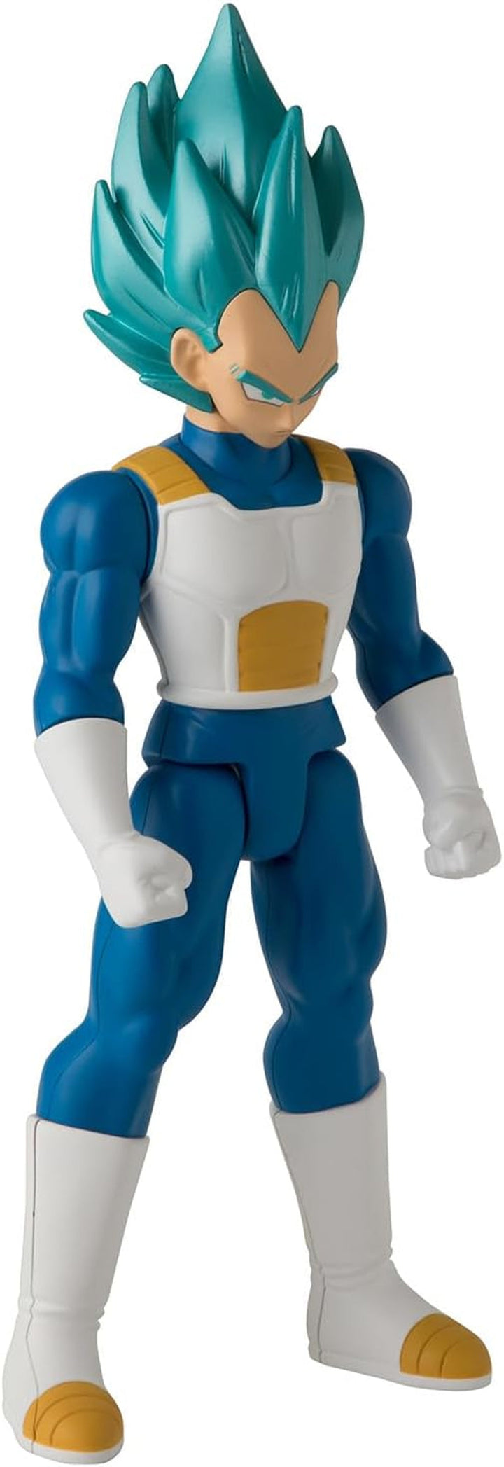 BANDAI - Dragon Ball Super - Giant Limit Breaker Figure 30 Cm - Super Saiyan Vegeta Blue - Licența oficială Dragon Ball - Figură Vegeta mare articulată - Jucărie pentru copii 4+ ani - 36732