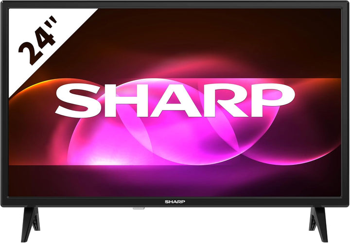 SHARP 40FA6E Full HD LED Fernseher 101 Cm (40 Zoll), 3X HDMI, 2X USB, VB-T/T2/C/S/S2 (MPEG4 + HEVC/H.265, Schwarz