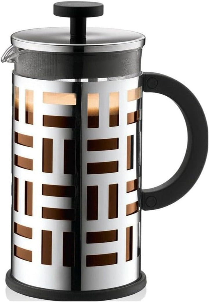 Bodum EILEEN Cafetieră (sistem French Press, filtru permanent din oțel inoxidabil, 1,0 litri) cupru, cupru