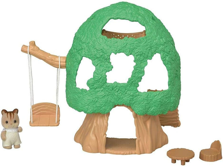 Sylvanian Families 5318 Baby Adventure Tree House - Casa de păpuși Playset