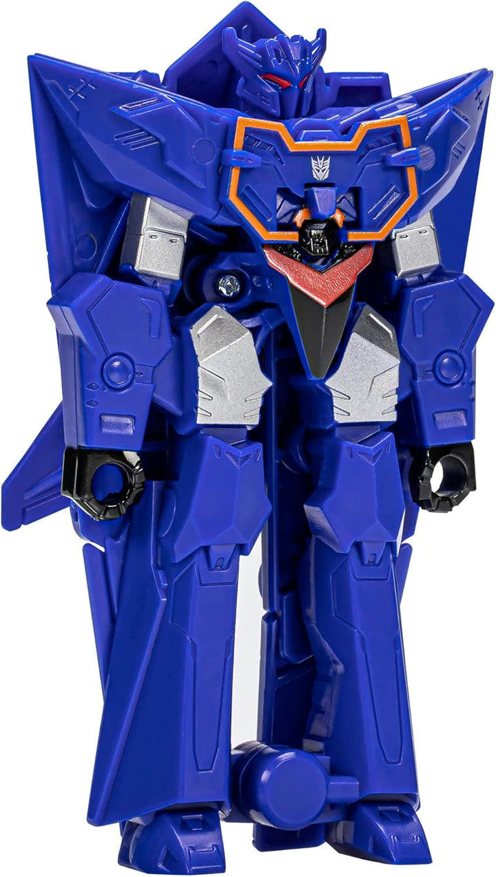 Jucărie Transformers Earthspark 1-Step Flip Changer Soundwave figurină (10 cm), jucărie robot pentru copii cu vârsta peste 6 ani Action figures Naty Shop