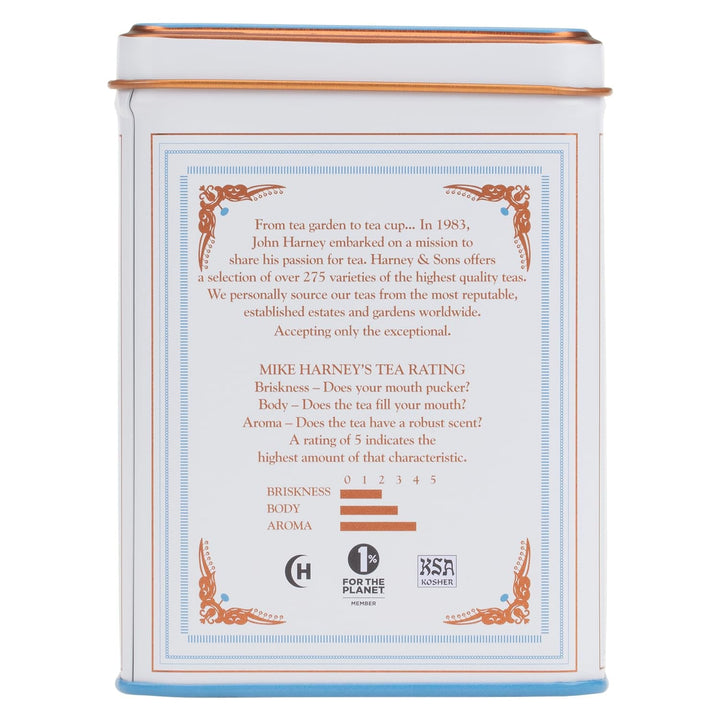 Earl Grey Supreme, Black Tea, 20 Sachets Tea USA Naty Shop