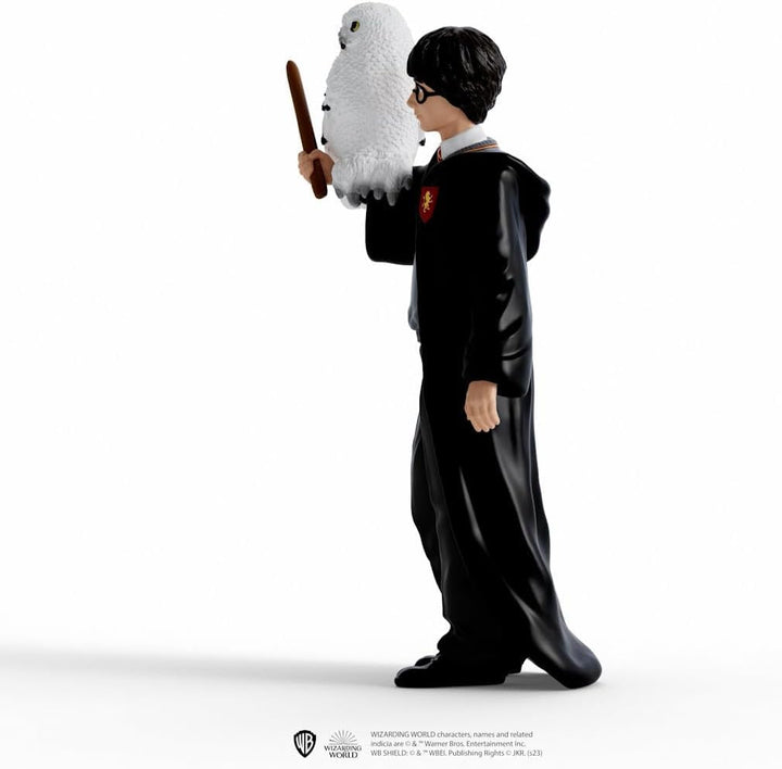 Schleich 42633 Harry Potter & Hedwig, De la 6 ani, HARRY POTTER - Figurină, 4 X 2.5 X 10 cm, Multicolor/Ocean Tides