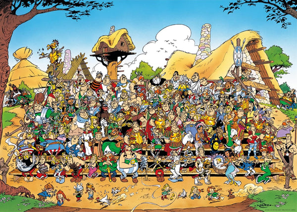 Ravensburger Puzzle 12000473 - Asterix Family Photo - 1000 piese Asterix Puzzle pentru adulți și copii de peste 14 ani