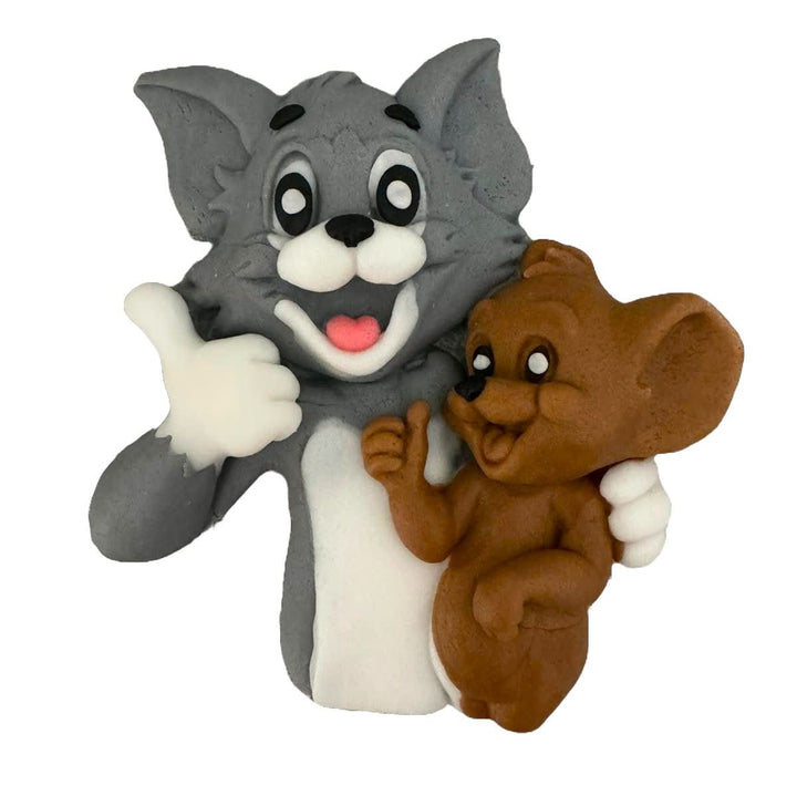 Decoratiune comestibila din zahar, Tom si Jerry - Nati Shop