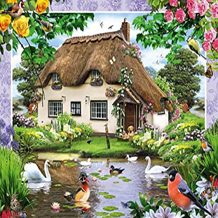 Schmidt Spiele Casă de țară romantică, puzzle jigsaw 500 piese