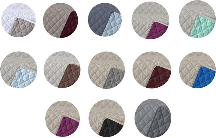 Estoralis | AVA | Cuvertură Boutique Reversibilă | Pentru toate anotimpurile | Culoare - Bej/Taupe | Pentru pat 80/90 cm. pat. (180 X 270 Cm. Ancho X Alto) | Cuvertură cu matlasare Plapumi si pilote Naty Shop