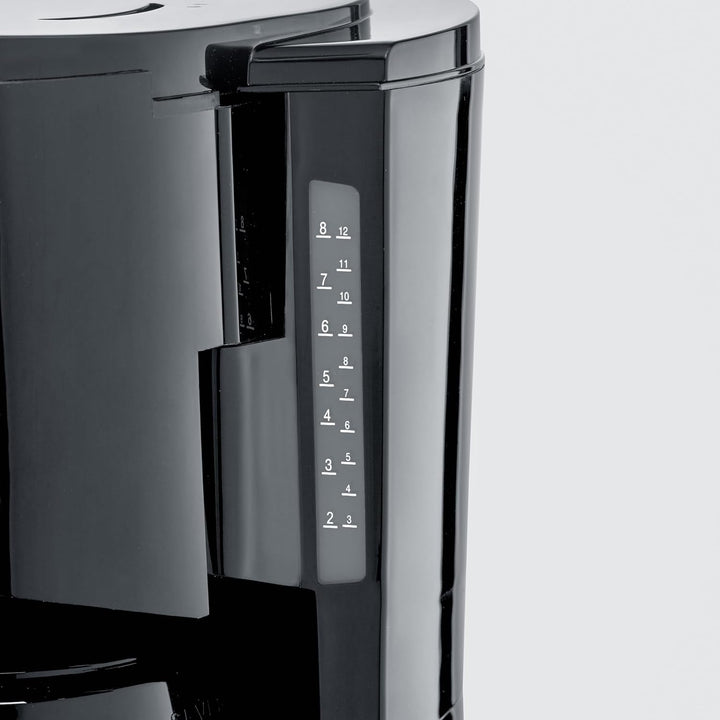 SEVERIN Duo filtru de cafea cu ulcior termo, filtru de cafea pentru până la 16 cești, filtru de cafea atractiv cu 2 ulcioare cu vid, negru, KA 9315