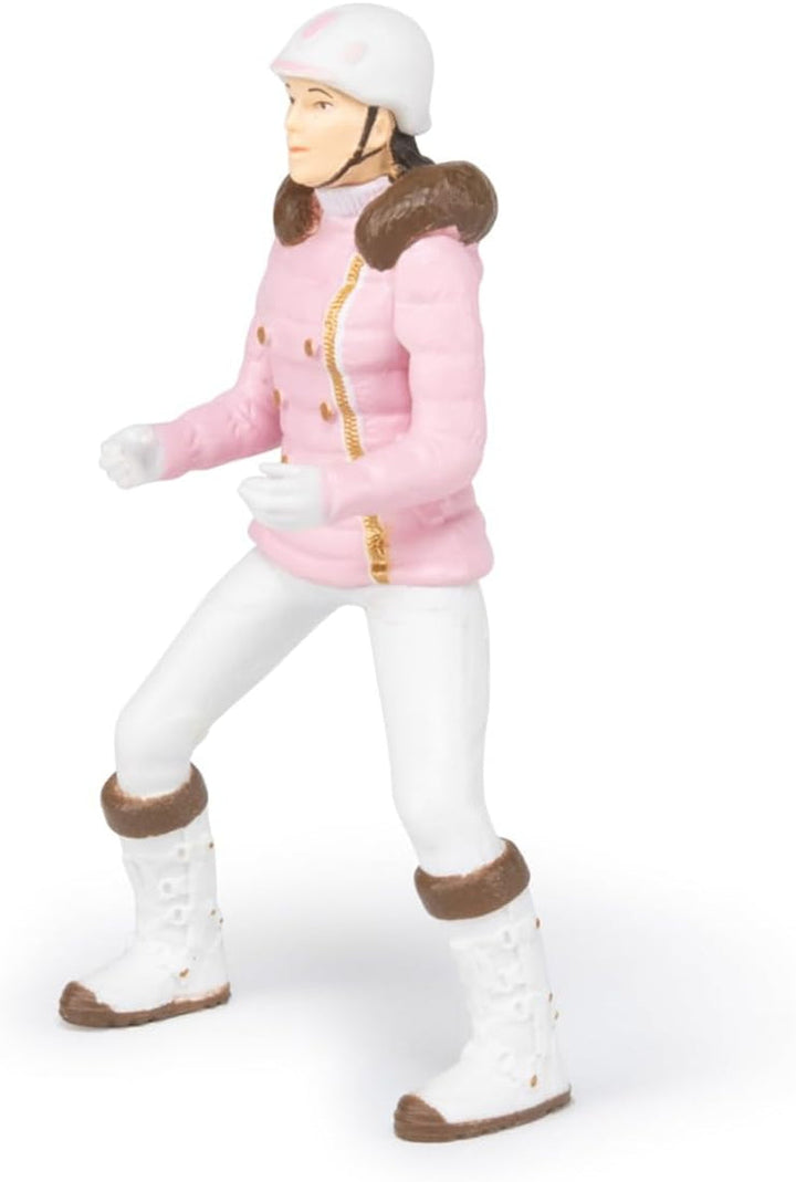 PAPO - Horse figure - Rider Fashion Winter, pasiune pentru călărie, jucărie pentru copii de la 3 ani.