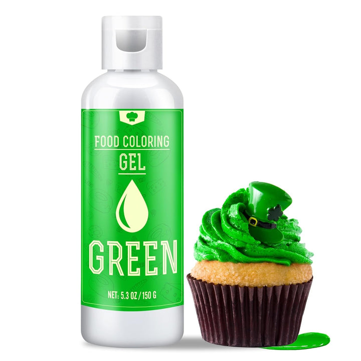 Lebensmittelfarbe Gel - 150G Konzentrierte Gel Lebensmittel Farben Zum Backen, Kuchen Dekorieren, Kekse Und Macaron - Zuckerfrei Food Coloring Für Getränken, Osterei, DIY Seifen Und Basteln (Weiß)
