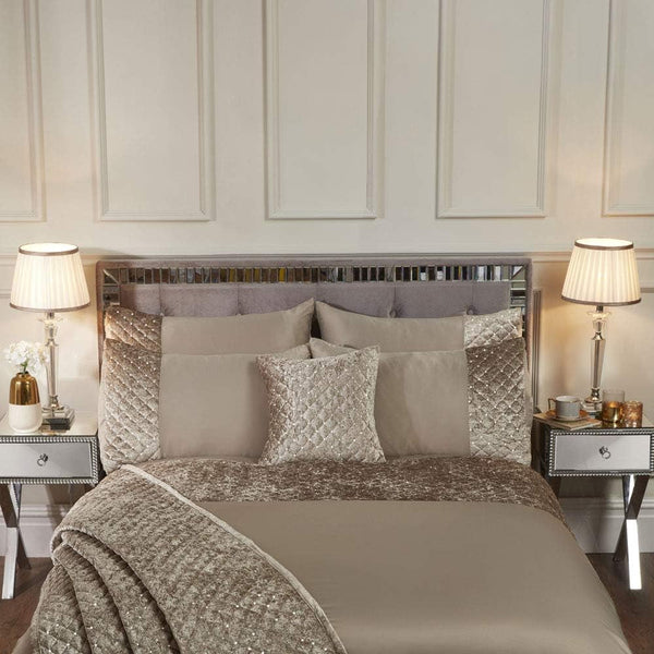 Emma Barclay Glamour BettwÃ¤sche-Set FÃ¼r Doppelbett, Nerz, Polyester, Cremefarben