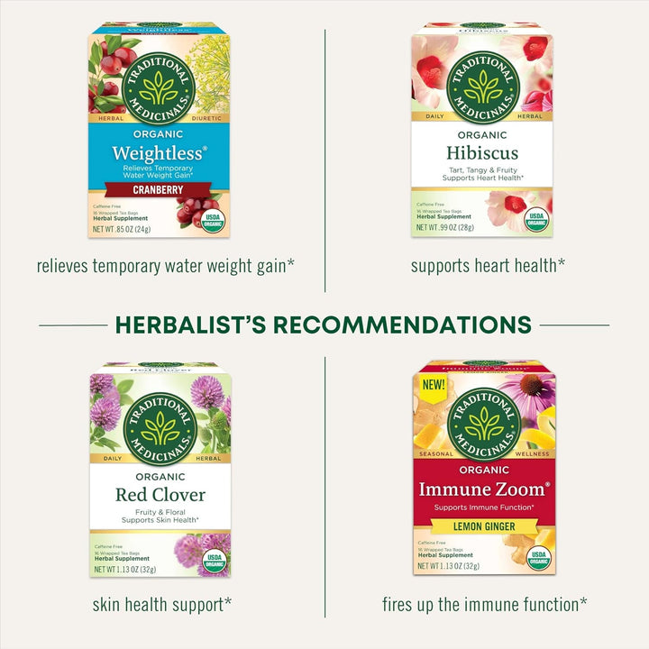 Organic Dandelion Leaf & Root Herbal Tea (Pack of 1), Supports Kidney Function and Healthy Digestion, 16 Tea Bags Total Tea USA Naty Shop
