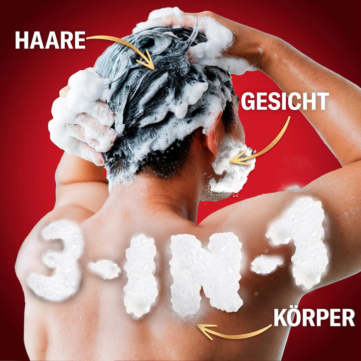 Old Spice Deep Sea 3-In-1 Duschgel & Shampoo Für Männer (250 Ml), Körper-Haar-Gesichtsreinigung Männer, Lang Anhaltend Frisch