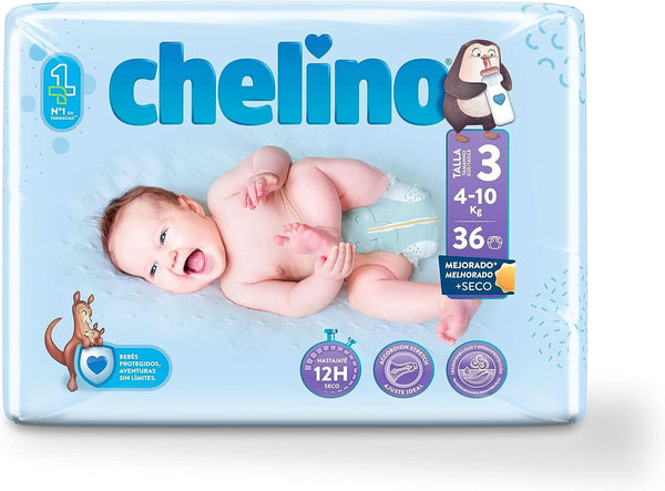 Babywindel Größe 3 (4—10 Kg), 36 Einheiten (1 Packung)