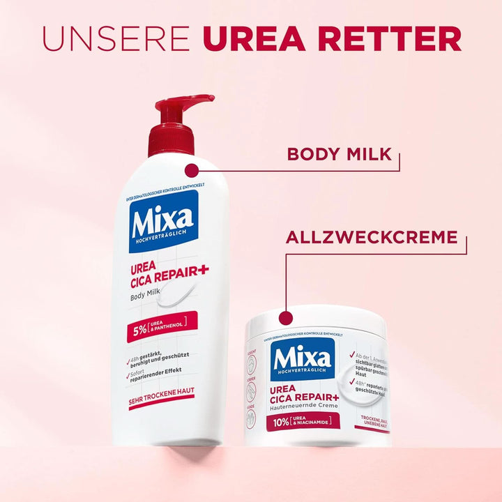 Mixa Urea Cica Body Lotion, Loțiune de corp calmantă și protectoare, 250 ml 