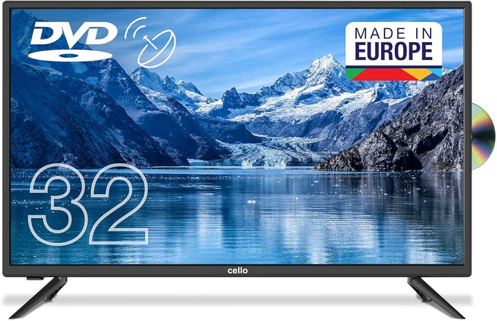 Cello C2224WSH 22" Zoll Full HD SMART Rahmenloser TV Triple Tuner (DVB-C/-S2/-T2) Bluetooth Webos by LG Pitch Perfect Lautsprecher Disney+ Netflix Kleine Räume [2024]