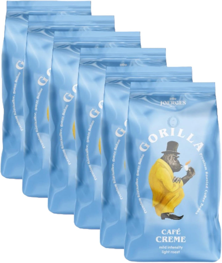 Ganze Bohne Gorilla Café Creme, 1 Kg