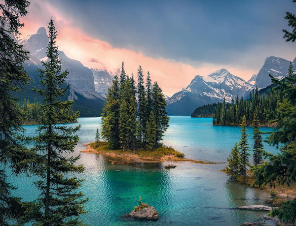 Ravensburger Puzzle 16714 - Spirit Island Canada - puzzle jigsaw de 2000 de piese pentru adulți și copii de peste 14 ani, puzzle peisaj cu motivul Canada