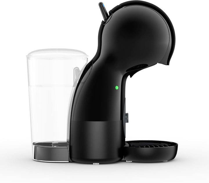 NESCAFÉ Dolce Gusto Piccolo XS by KRUPS, Aparat de cafea cu capsule, 15 bar, Rezervor de apă 0.8L, Mod de economisire a energiei, Se potrivește în orice bucătărie datorită amprentei reduse, Băuturi calde și reci, Antracit, KP1A3B