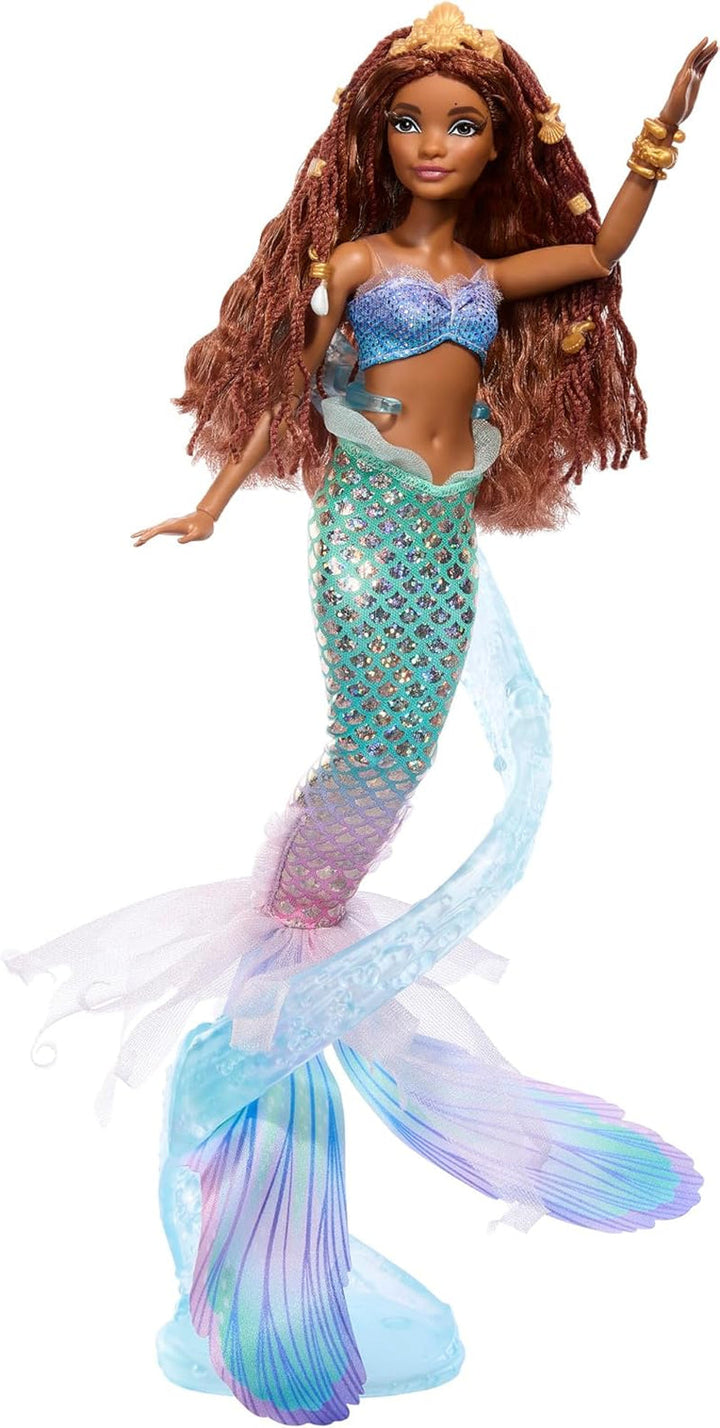 Mattel DISNEY Arielle, The Mermaid - Set cu Mala, Karina și Arielle, ținute și coafuri unice, pentru jocul imaginativ și colecționare, pentru copii de la 3 ani, HND29