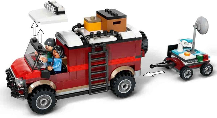 LEGO Jurassic World Dinosaur Missions: Discovery Of The Stegosaurus, Adventure Playset pentru băieți și fete de la 6 ani în sus, cadou pentru fanii lui Ben și Sammy 76965
