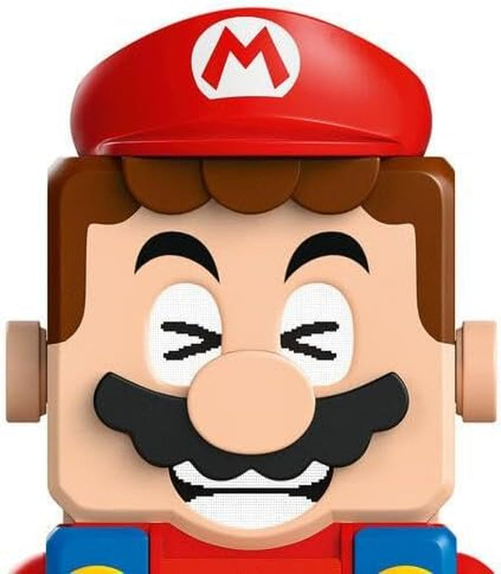 LEGO Super Mario Adventure cu Mario interactiv, set cu cărucior de clovn junior, Yoshi de jucărie, cadou Nintendo pentru băieți, fete și gameri de la 6 ani 71439