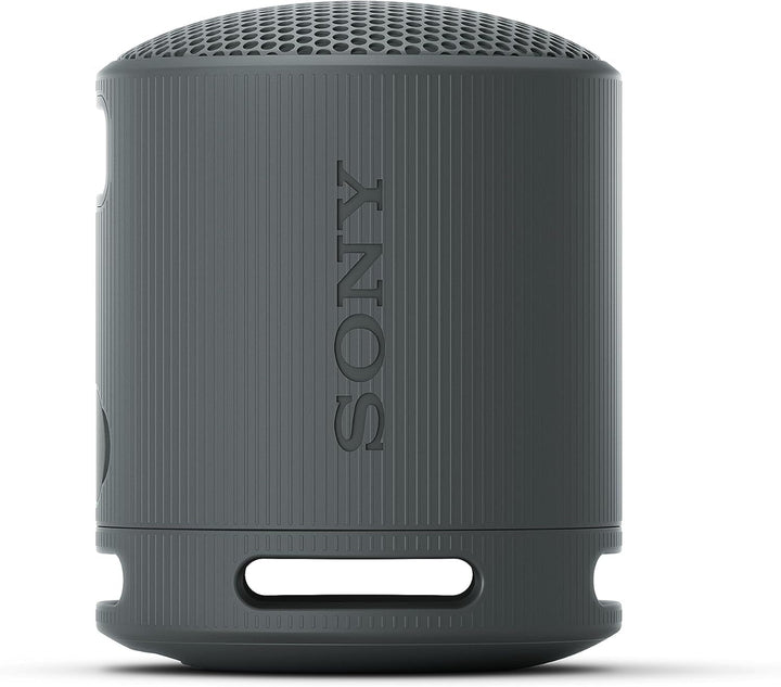 Sony SRS-XB100 - Difuzor Bluetooth wireless, portabil, ușor, compact, în aer liber, de călătorie, durabil, rezistent la apă și praf IP67, baterie de 16 ore, curea de transport, mâini libere, negru