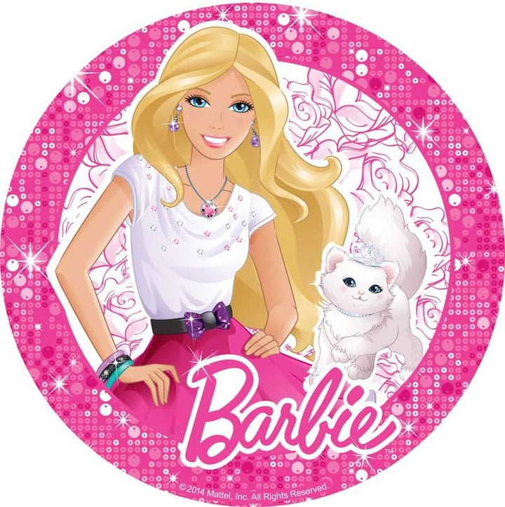 Imagine comestibila, vafa, format A4, Barbie - Nati Shop