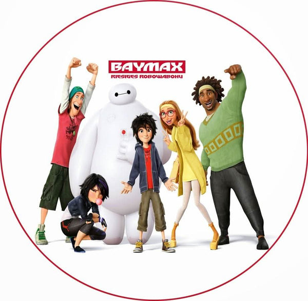 Imagine comestibila, vafa, format A4, Baymax - Nati Shop